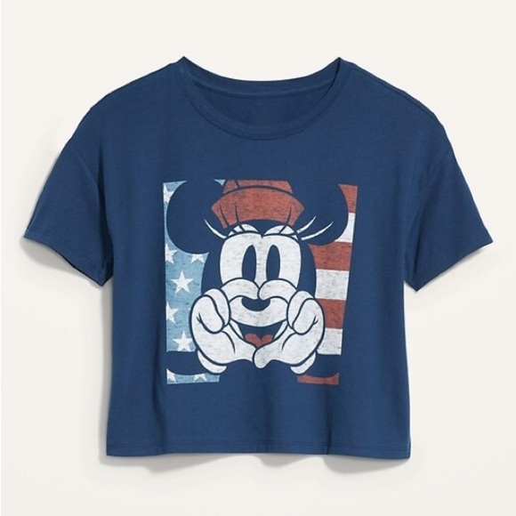 Disney Old Navy Minnie Mouse plus size crop T shirt 3X‎ Vacation Disney cruise - Picture 4 of 8